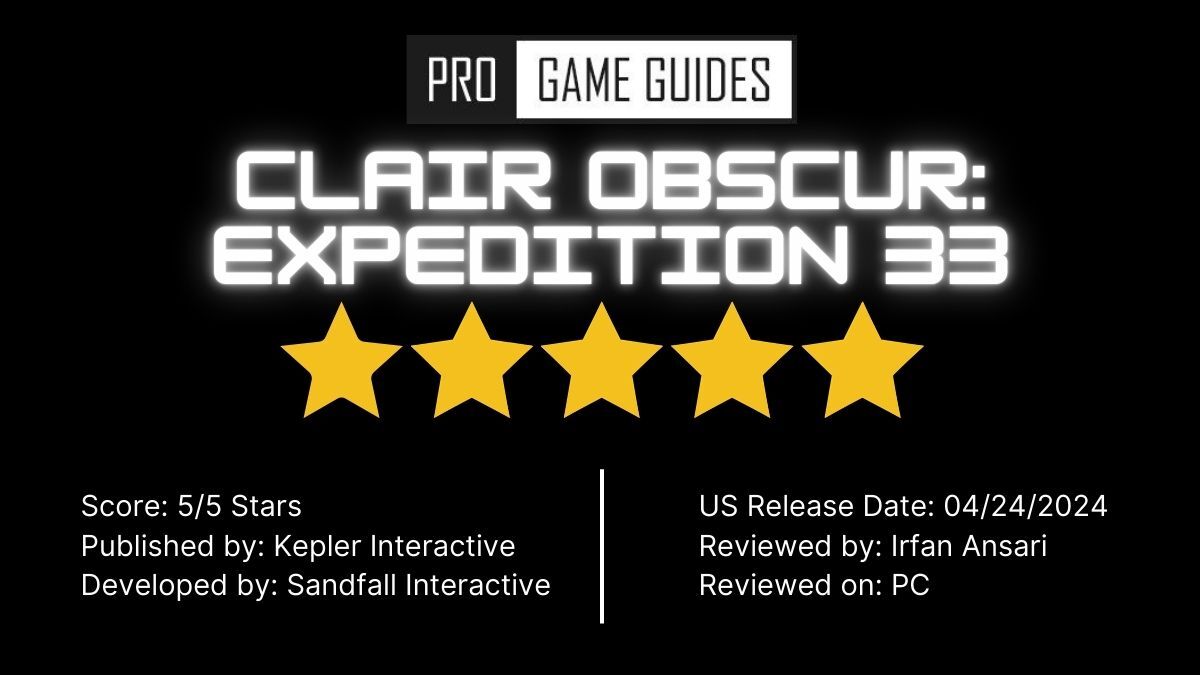 Clair Obscur Expedition 33