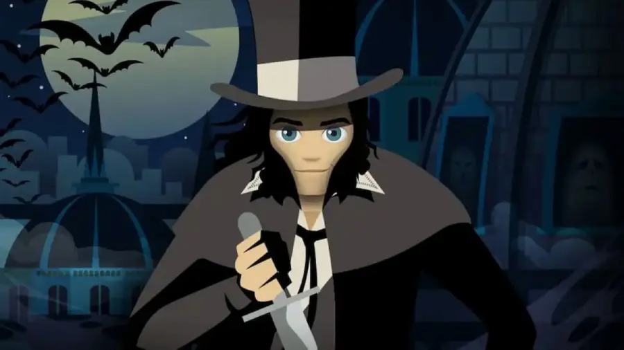 A Vampire Hunter in BitLife