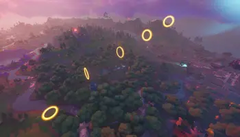 The Rings for Superman in Fortnite.