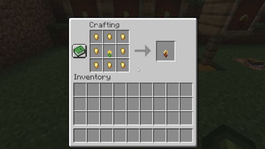 How to get Golden Dadelion in Minecraft crafting guide