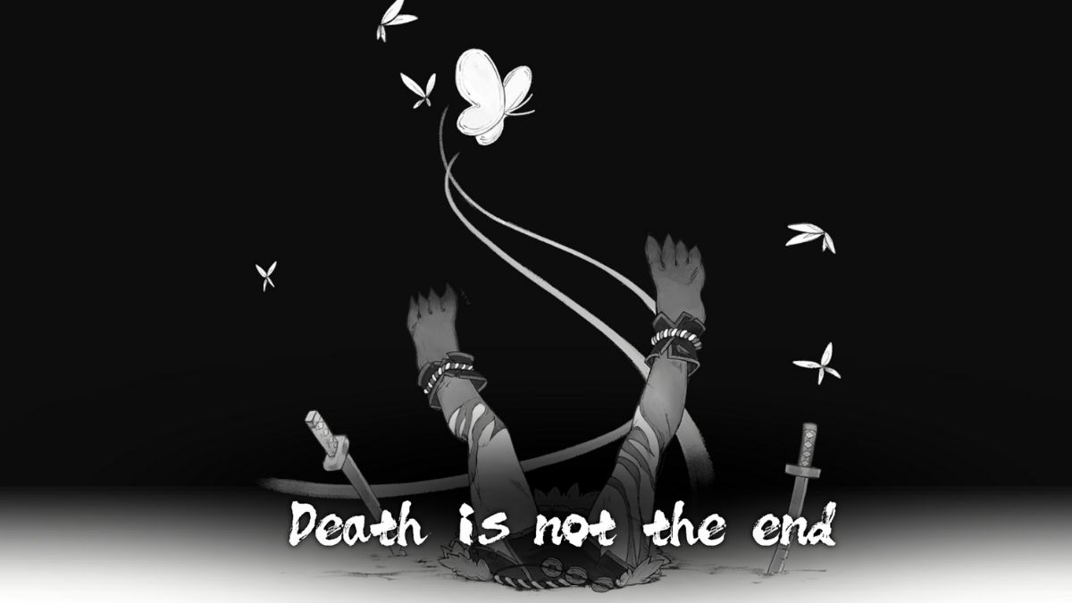 Death screen in Yasha Legends of the Demon Blade
