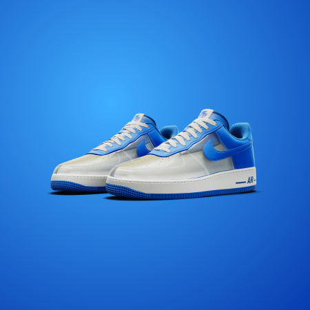 Nike Air Force 1 ‘Clear/Harbor Blue’