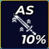 Attack Speed passive in the Hunty Zombie Roblox experience