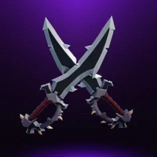 Dagger weapon in Hunty Zombie Roblox experience